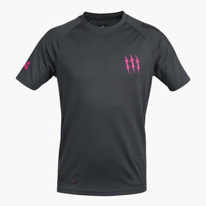 Short Sleeve Riders Jersey - Grey